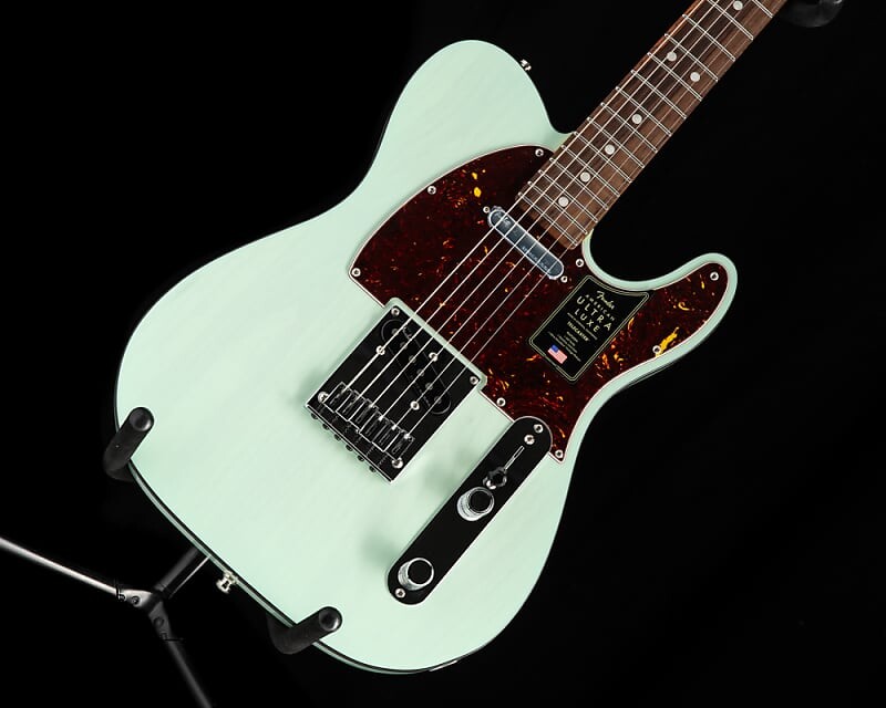 

Электрогитара Fender American Ultra Luxe Telecaster Surf Green