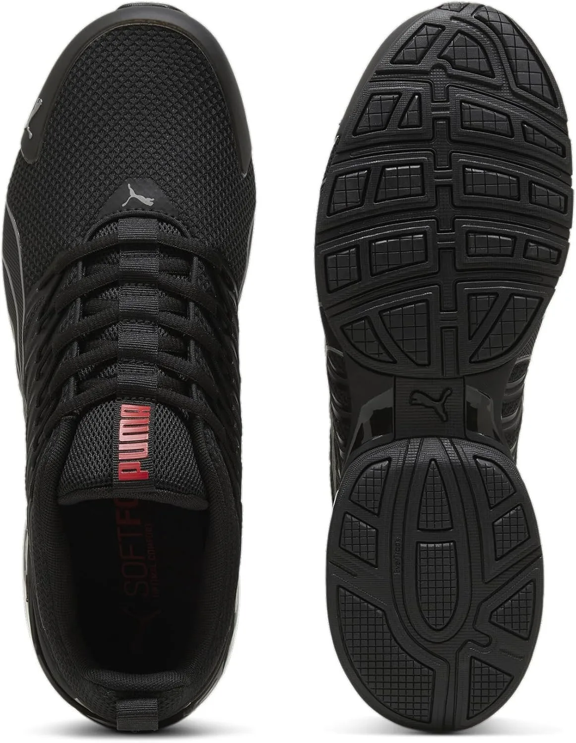 Мужские тренировочные кроссовки Puma 37960116, черный/красный — фото 4