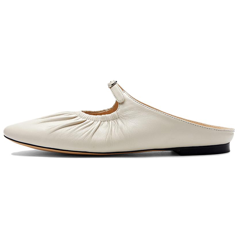 NINE WEST Закрытые тапочки женские абрикос, цвет Apricot — фото 3