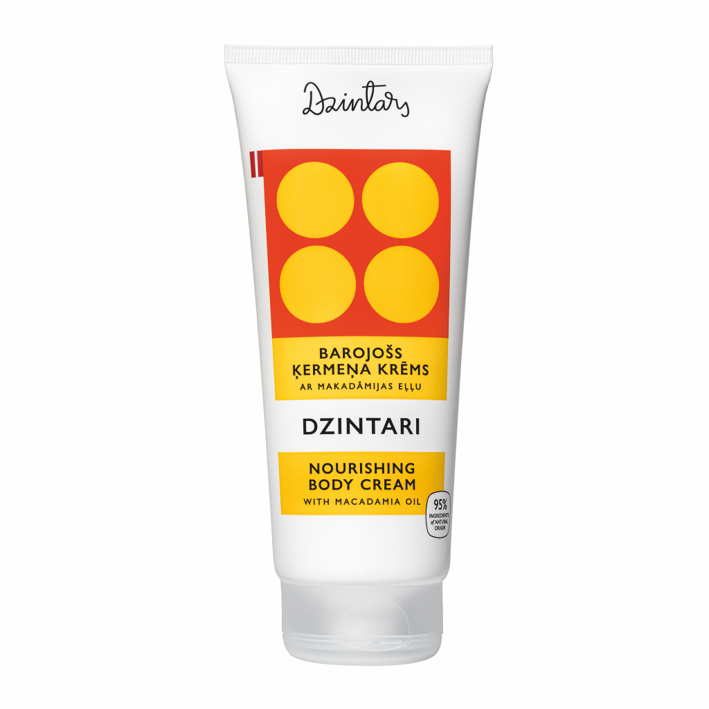

Питательный крем для тела nourishing body cream dzintari Dzintars, 200 мл
