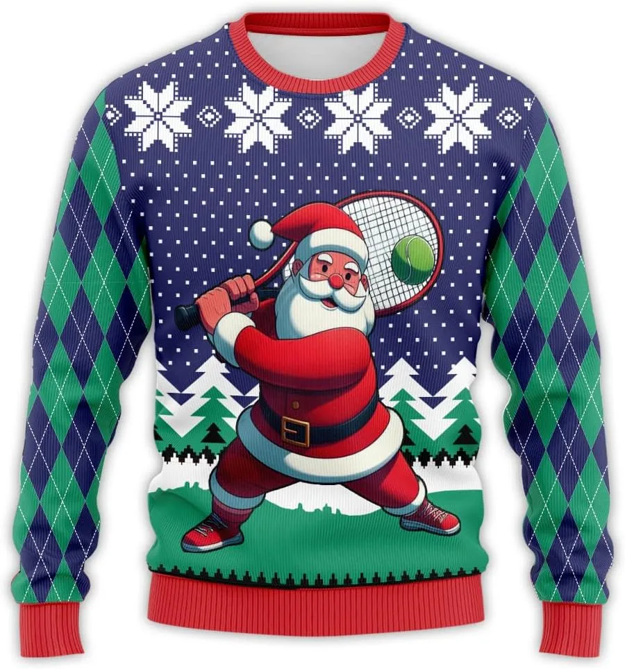 

Свитер Santa Sport Ugly Christmas для женщин и мужчин, Mr Claus HANZSPROUT