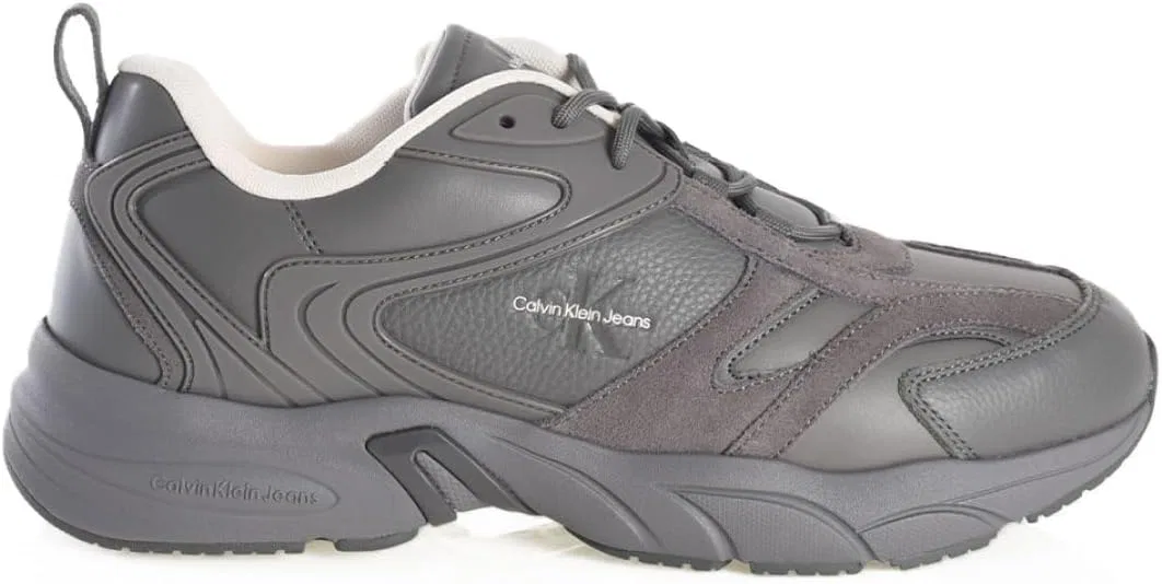 Кроссовки Calvin Klein Ym0ym01103 Men Calvin Klein Jeans, Grey Charcoal Grey