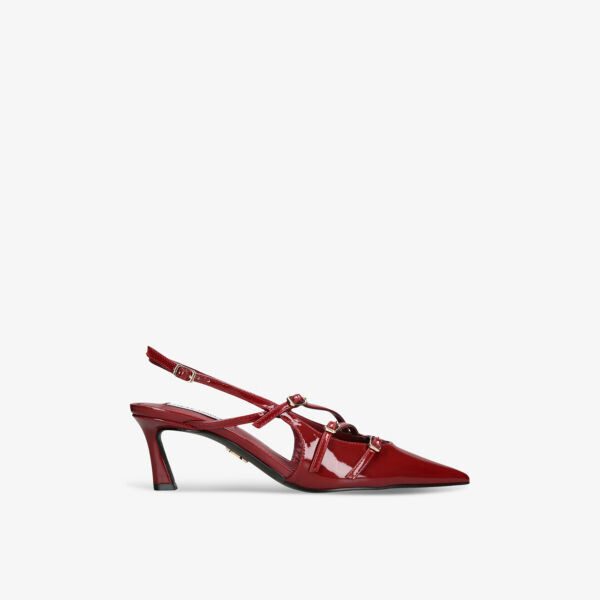 Туфли Liana из лакированной кожи с несколькими ремешками Steve Madden, красный