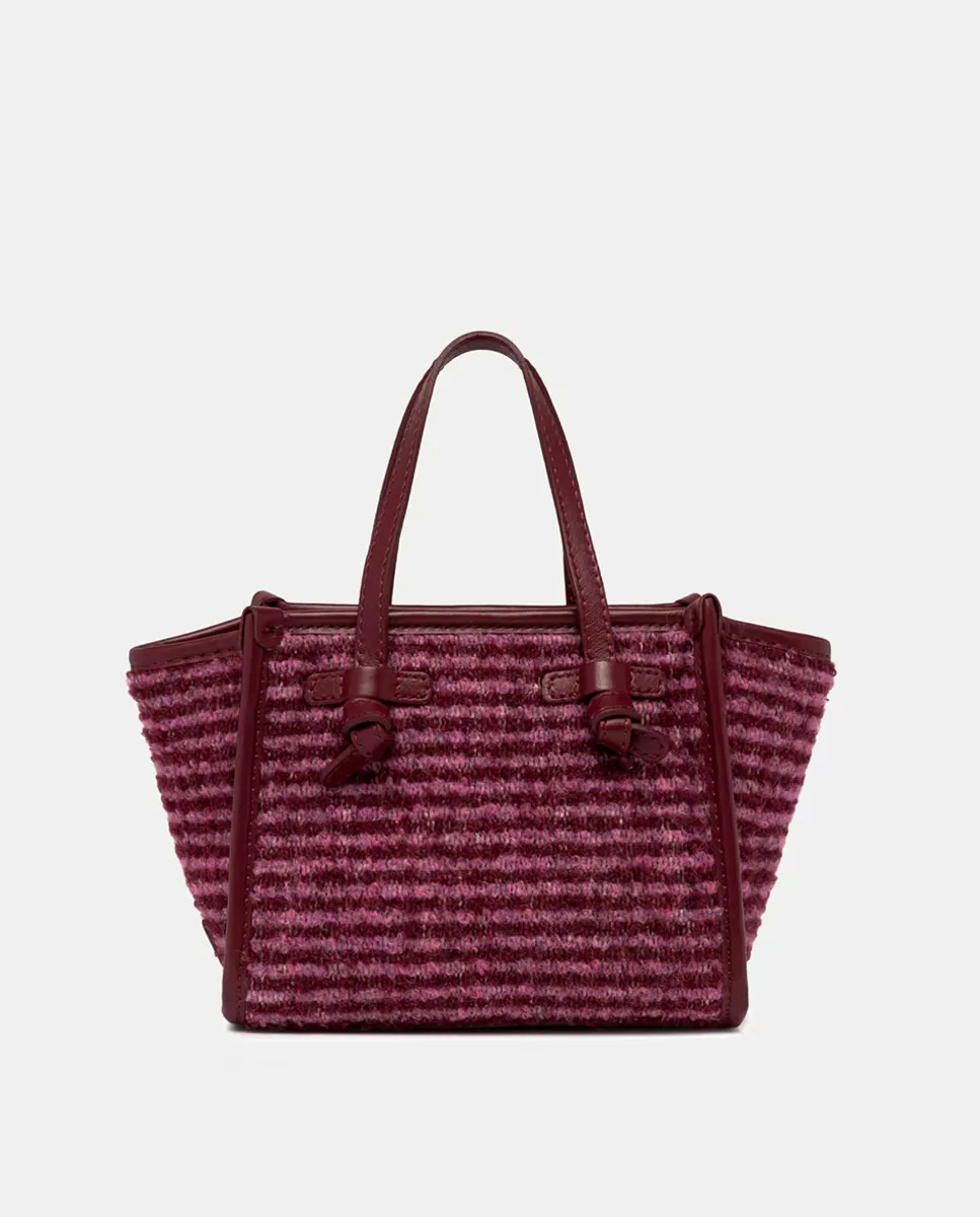 

Мини-сумка Miss Marcella из трикотажного полотна Gianni Chiarini, бордовый