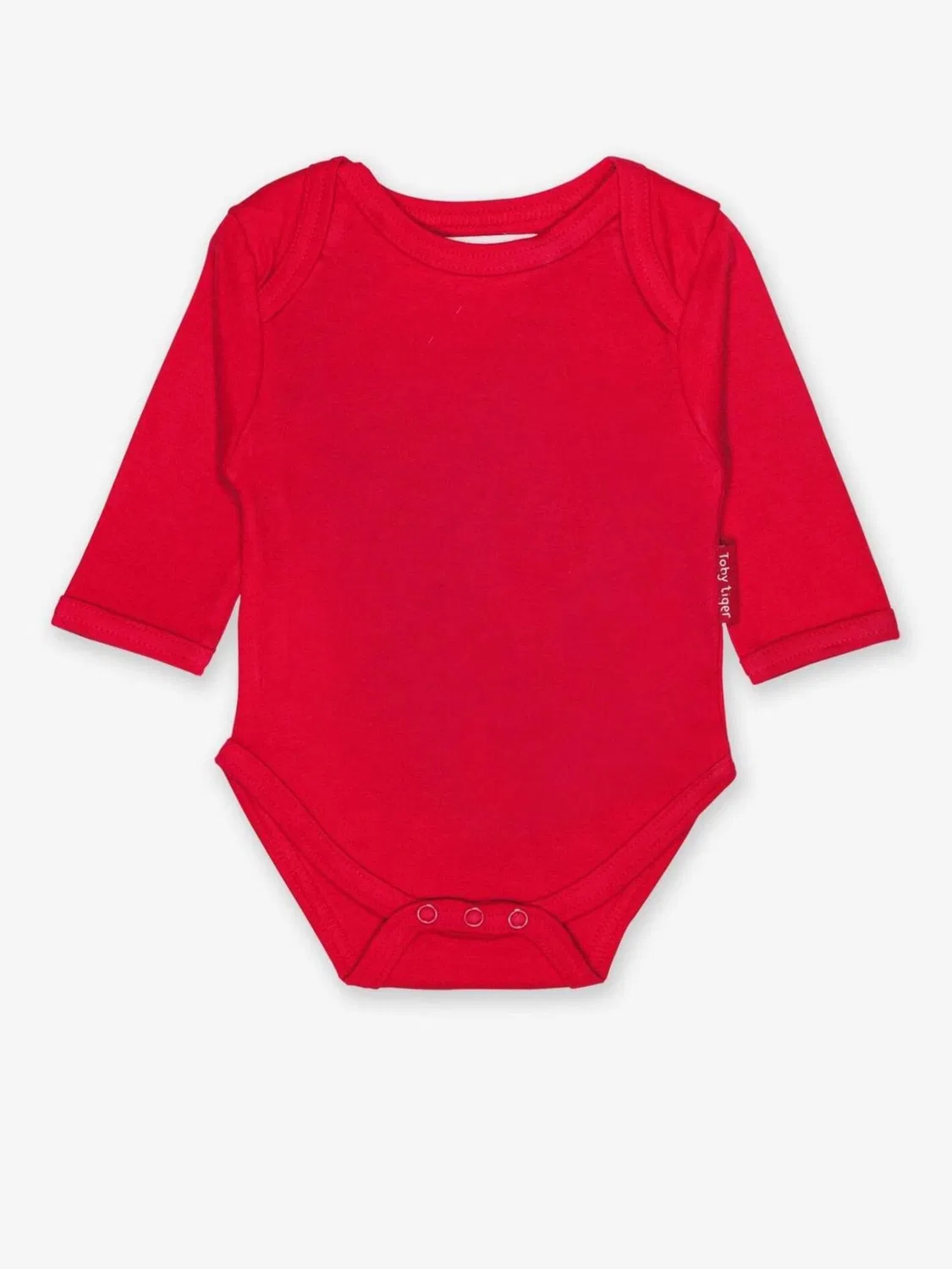 Комбинезон/боди "Bio-Baumwoll Baby Body in Rot" Toby Tiger, Red