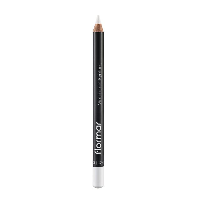 

Водостойкая подводка для глаз Flormar, цвет 113 pure white, 1,14 гр