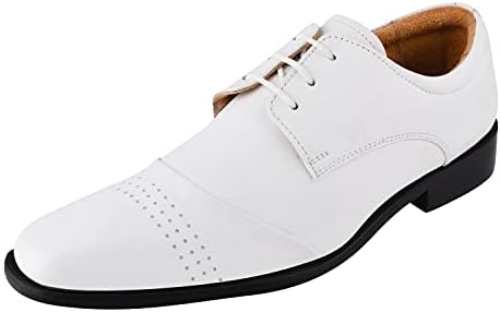 

Мужские туфли LIBERTYZENO Croco Lizard с принтом из натуральной кожи, взрослые, на шнуровке и без, оксфорды для праздничного сезона, белый