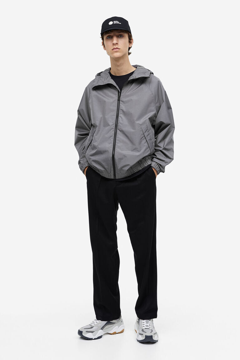

Ветровка обычного кроя H&M, серый