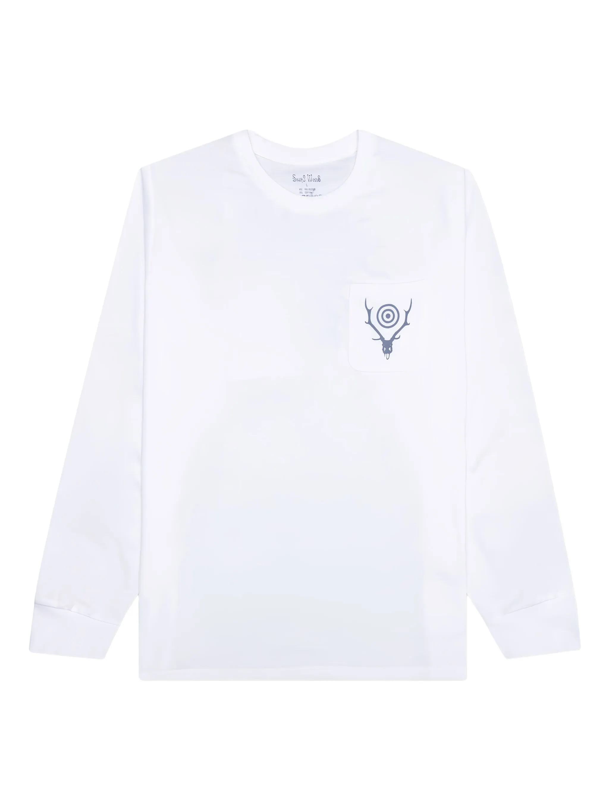 

Футболка с карманом South2 West8, белый