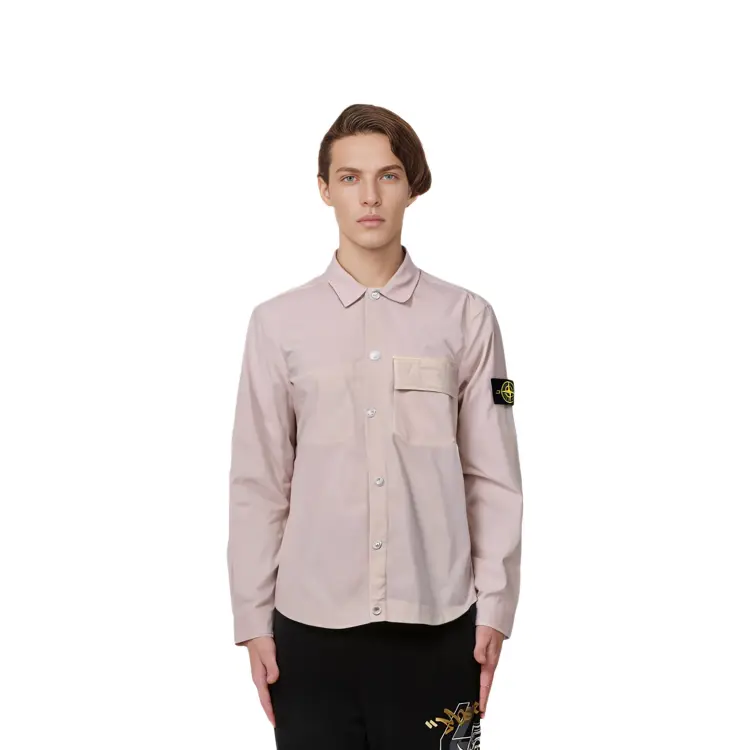

Рубашка мужская хаки Stone Island, хаки