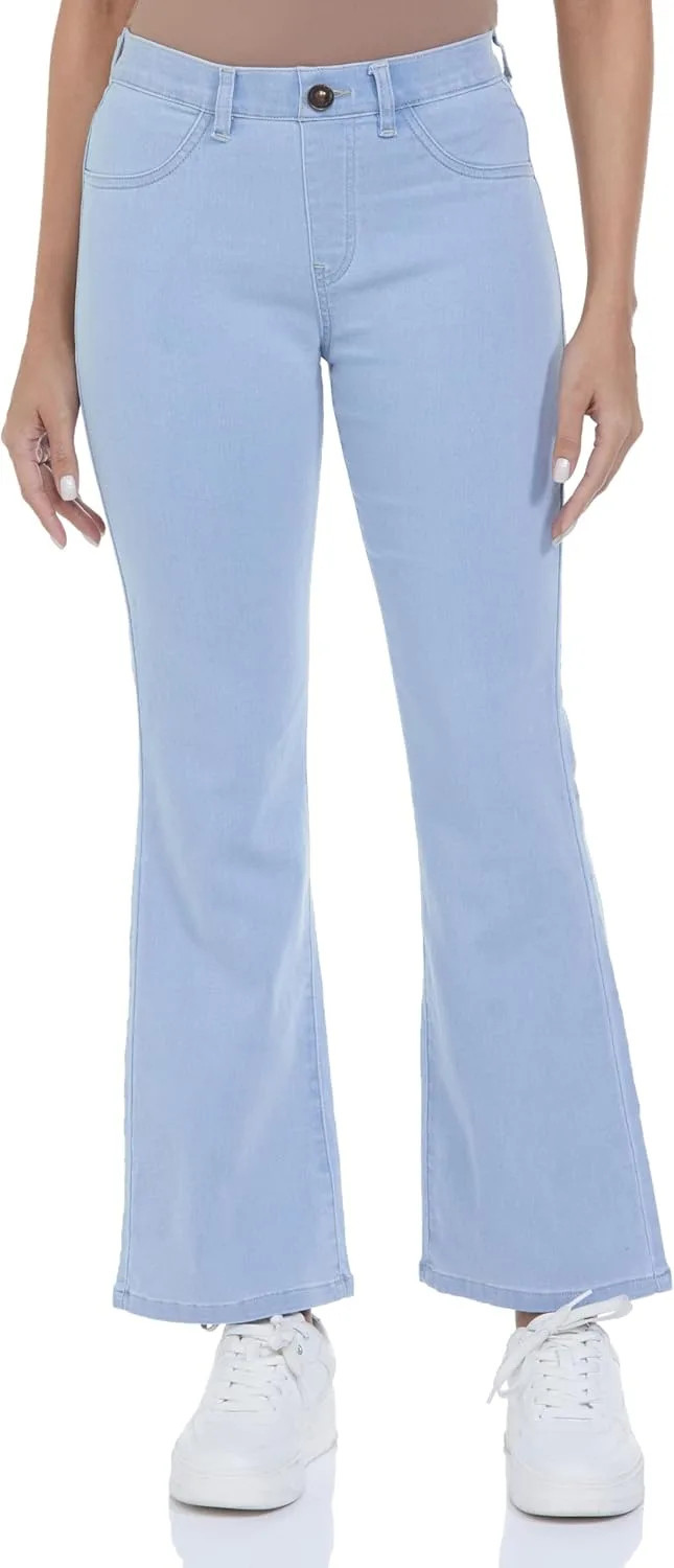 

Женские джинсы Bootcut Pullon Mid Rise с растяжкой INKD