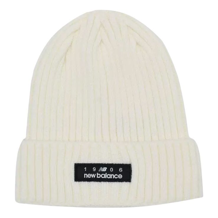 

Бейсболка New Balance 1906 Knit Beanie 'White', белый
