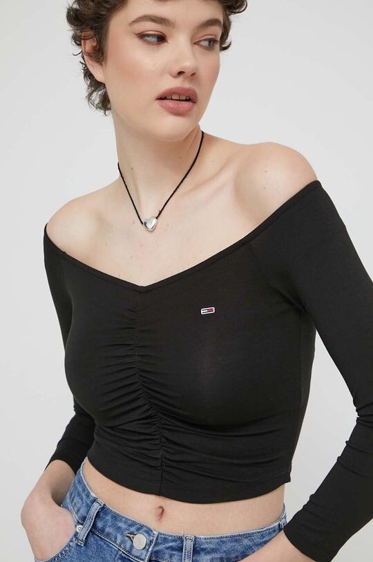 

Блузка Tommy Jeans, черный