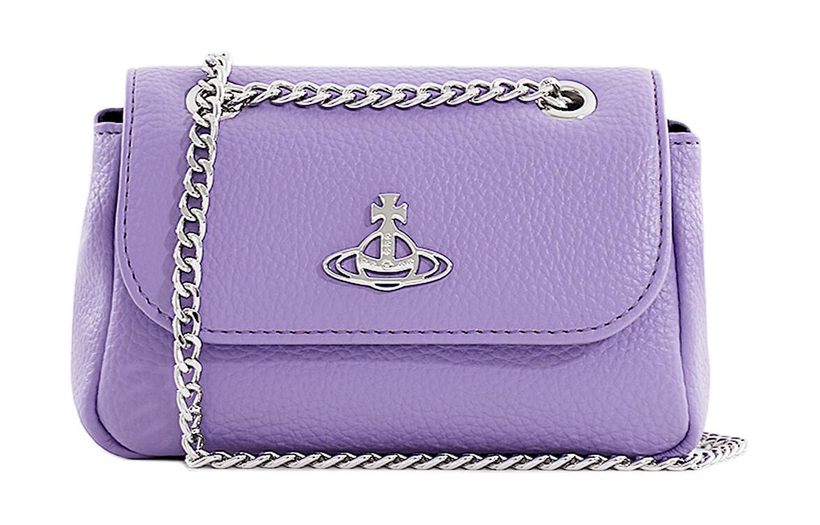 

Vivienne Westwood Женская фиолетовая наплечная сумка через плечо кошелек