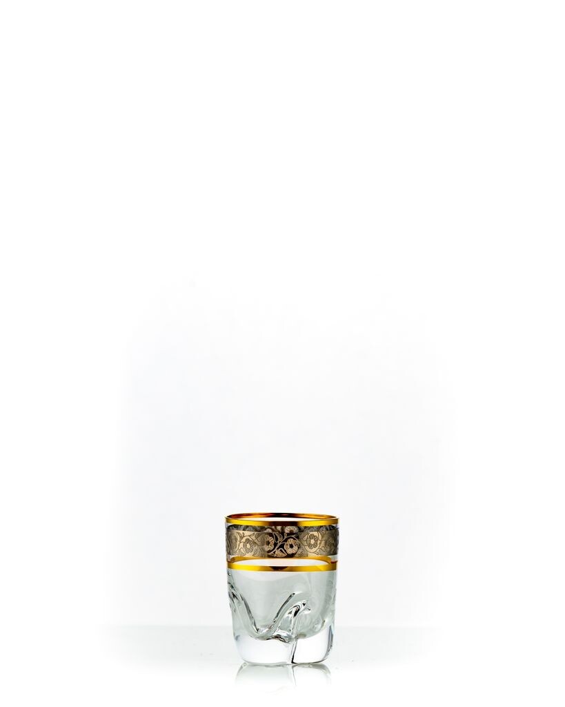 

Рюмки Bohemia Crystal, ликерные рюмки, модель Barline Trio, платиновое золото, набор из 6 шт., 60 мл Crystalex