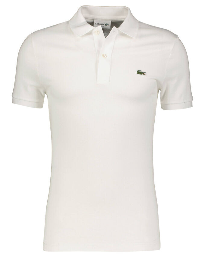 

Рубашка-Поло узкого кроя Lacoste, белый