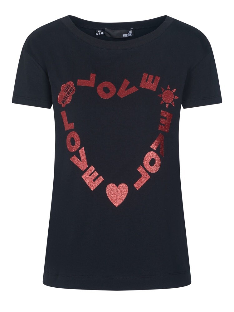 

Топ Love Moschino, черный