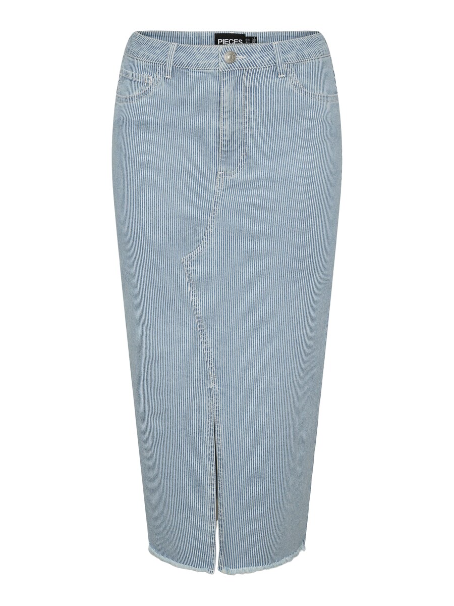 

Юбка миди PIECES Skirt BILLO, синий