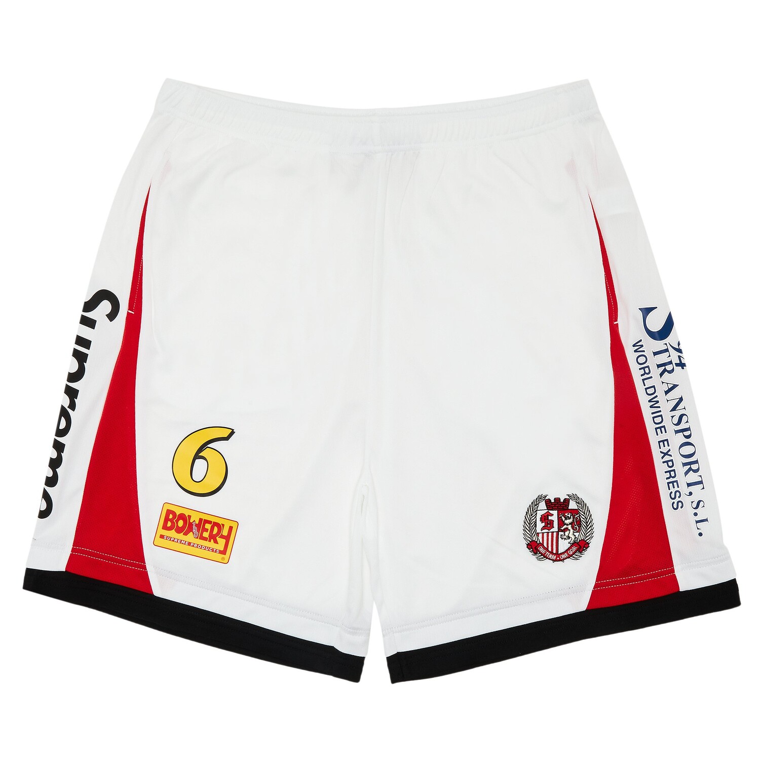 

Футбольные шорты Supreme, белые
