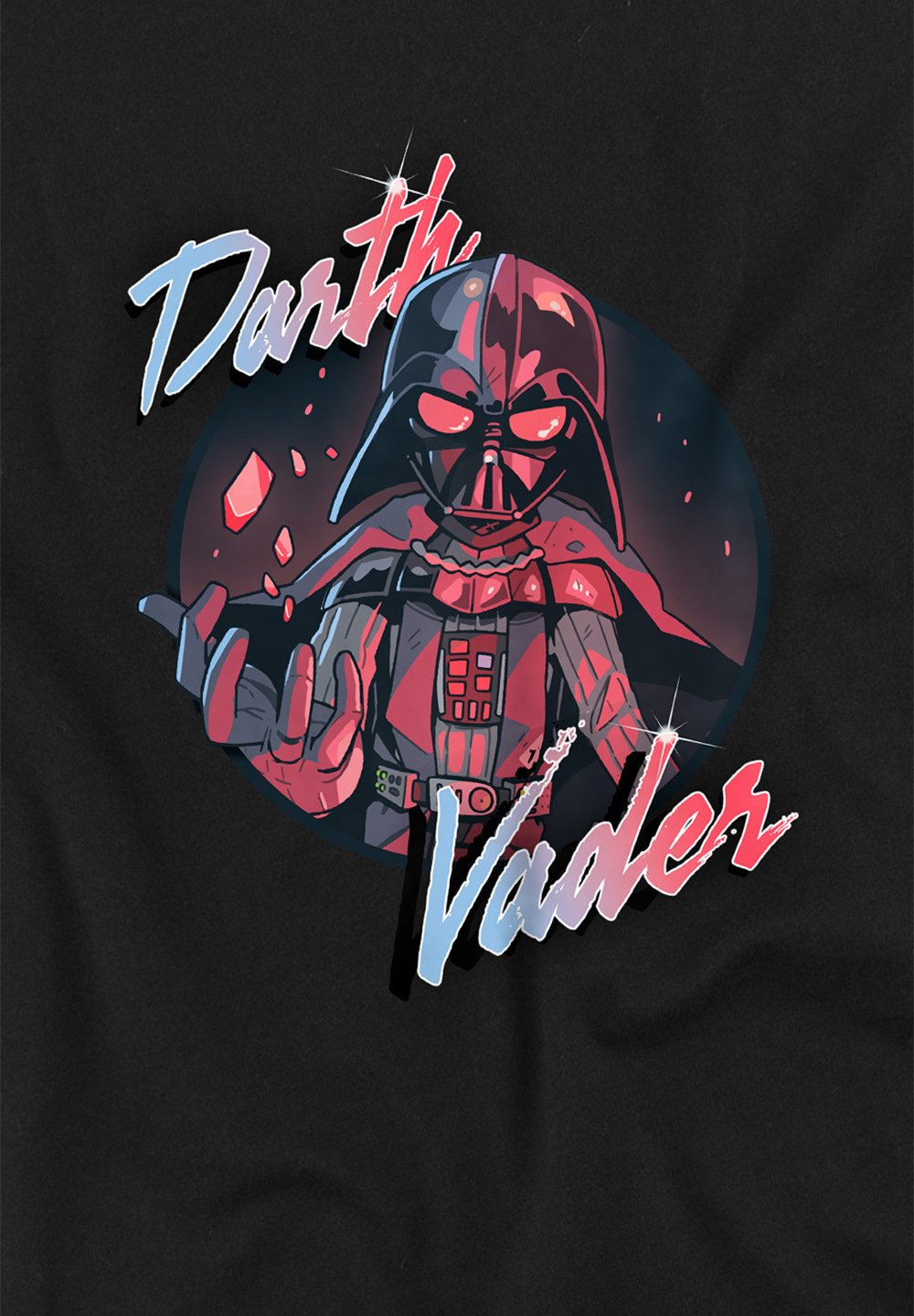 

Футболка с принтом STAR WARS VADER WAVE Star Wars, черный