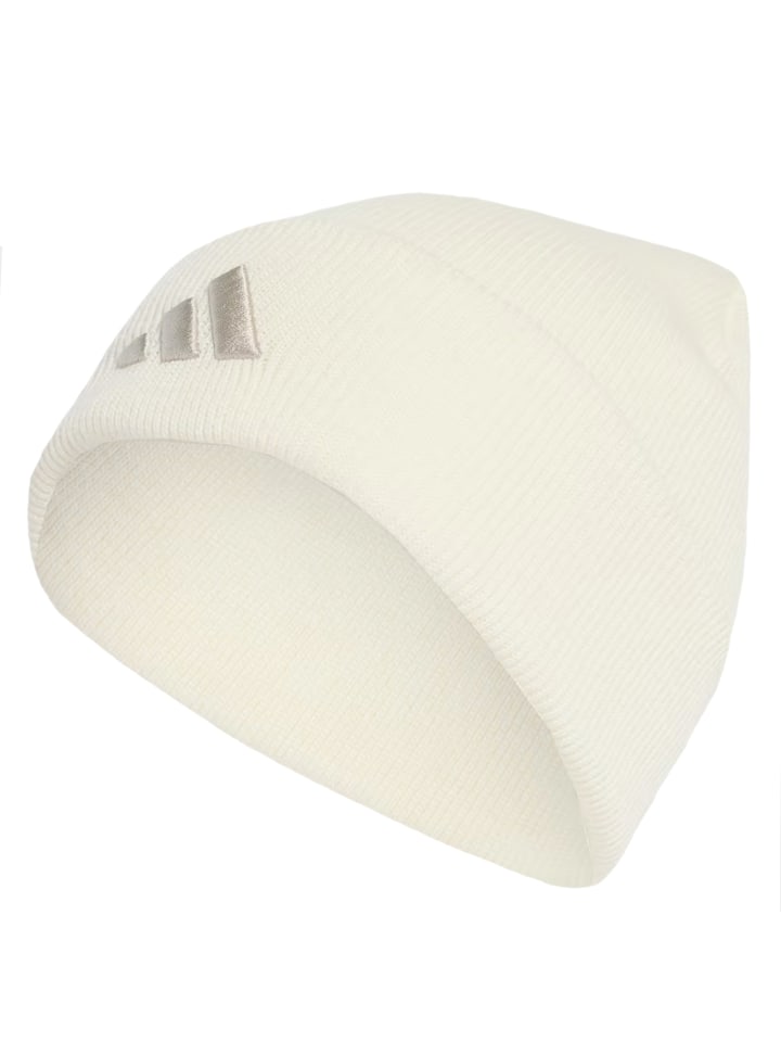 

Adidas Новая шапка-бини с логотипом, бежевого цвета