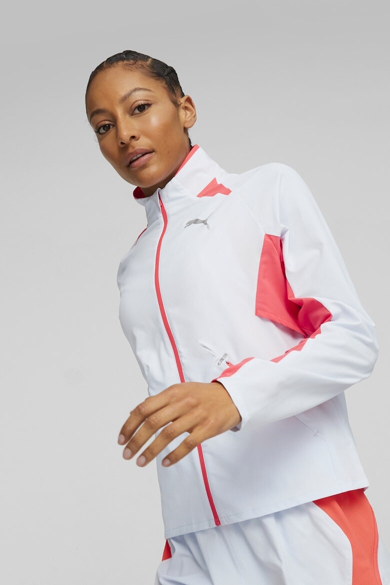 

Беговая куртка из ультратканой ткани Puma, красный