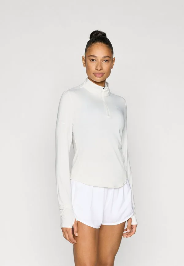Топ swift с длинными рукавами Nike Performance, Sail/Reflective Silver-Coloured