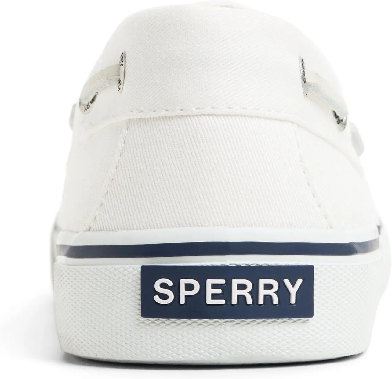 Мужские кроссовки-лодки Sperry Bahama II, White Washed White — фото 3