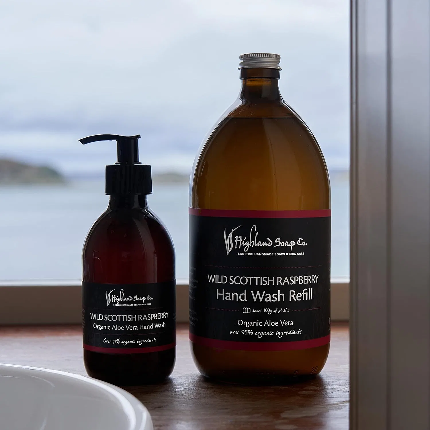 Жидкое мыло The Highland Soap Company Wild Scottish Raspberry 300 мл Highland Soap Co — фото 2