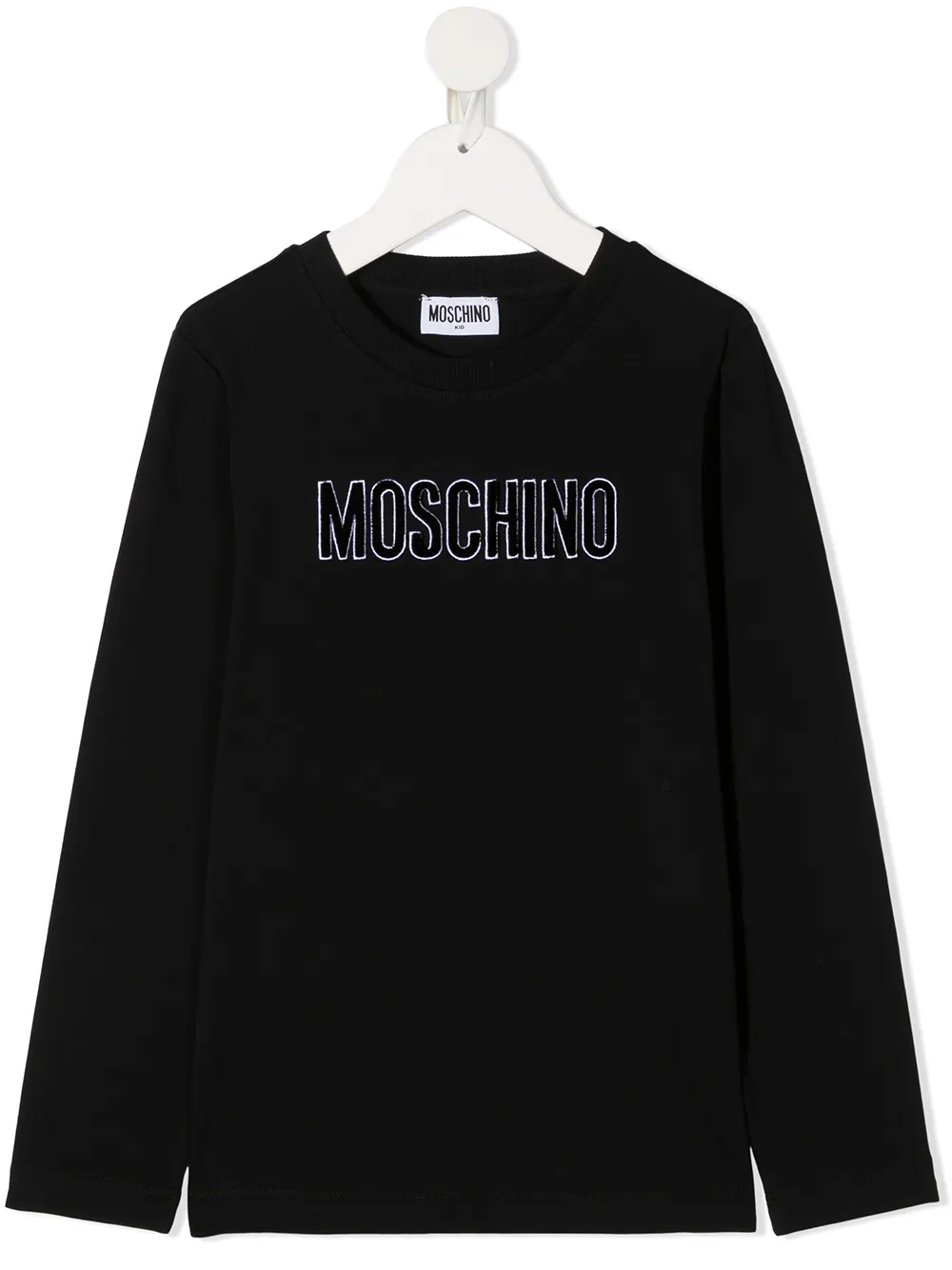

Толстовка с логотипом Moschino Kids, черный