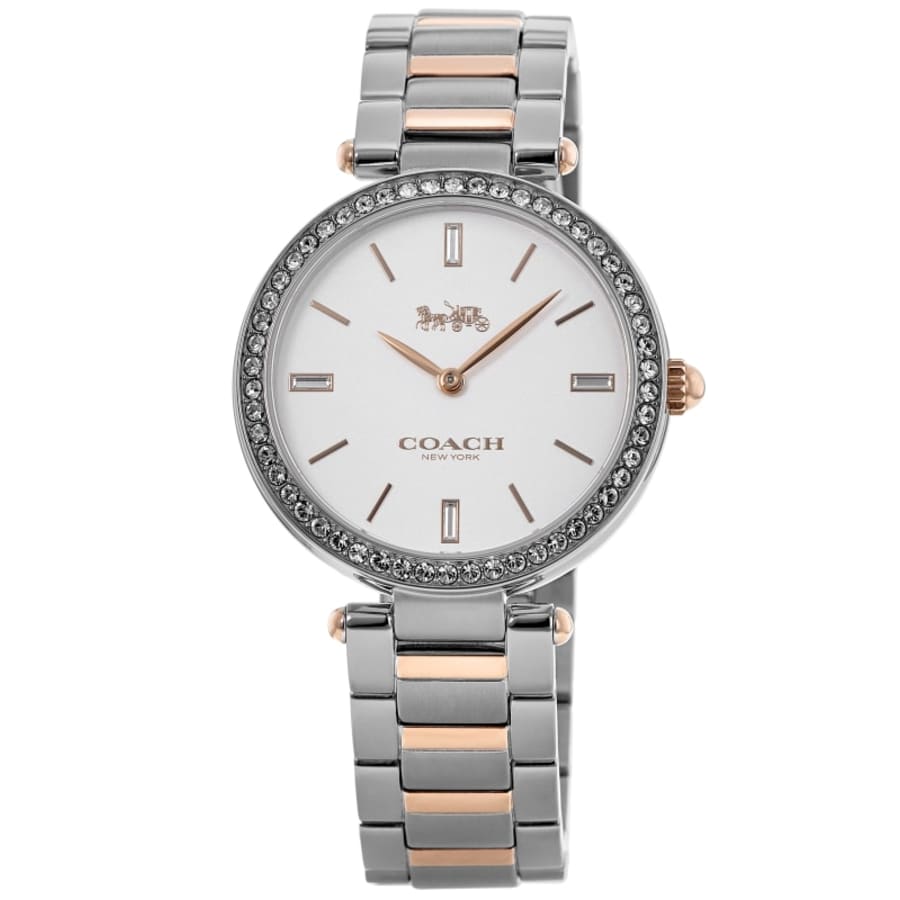 

Часы женские Coach Park Silver Dial Two-Tone Steel