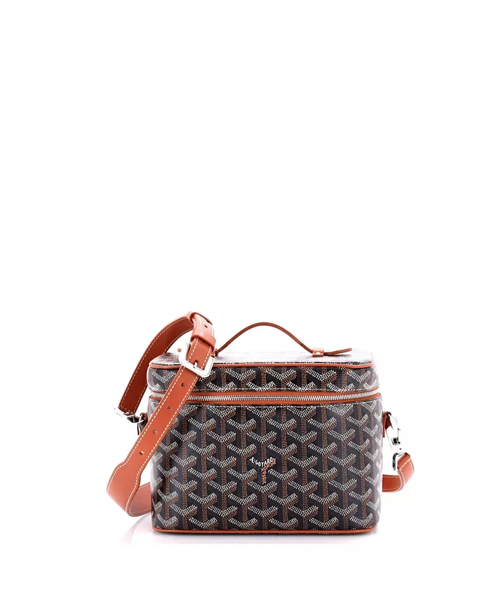 

Сумка Muse Vanity Case Coated Canvas Pre-Owned Goyard, коричневый