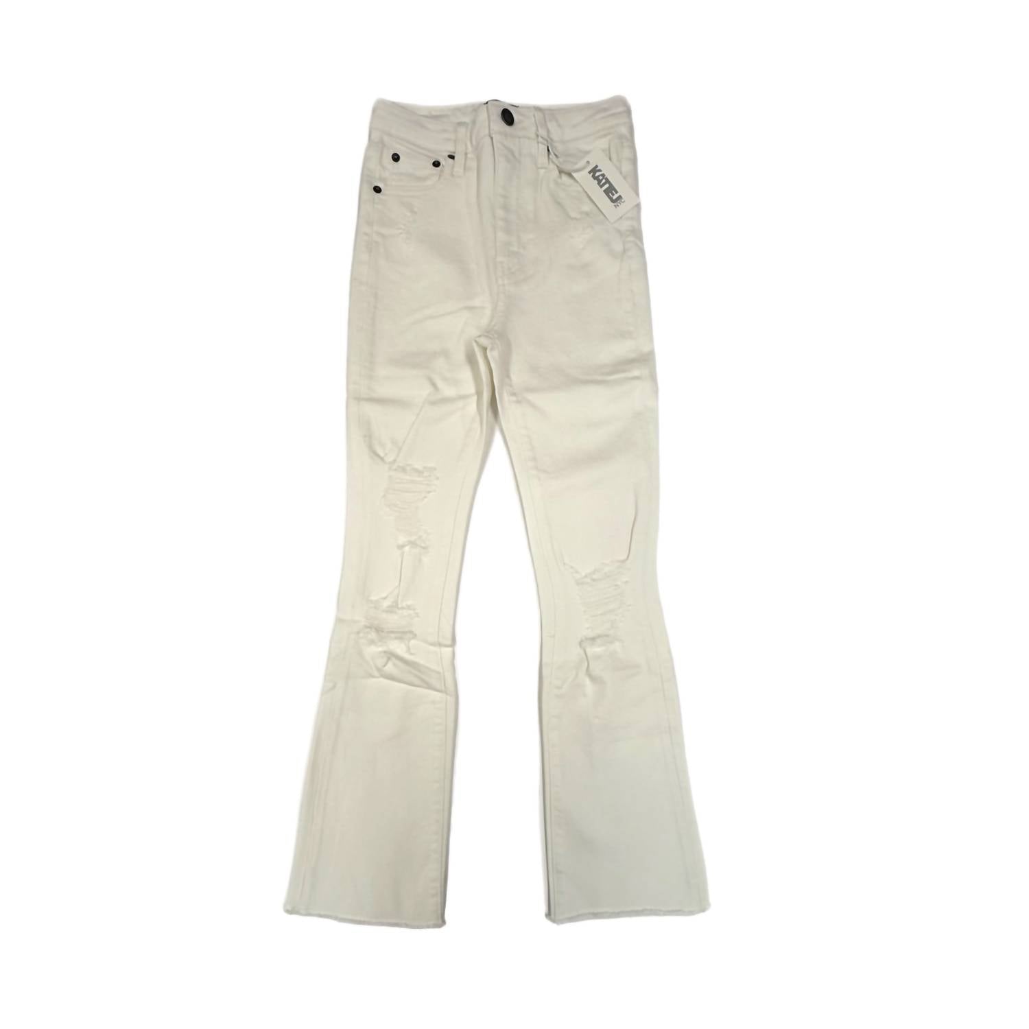 

Джинсы La Street Flare для девочек в белом цвете KatieJnyc