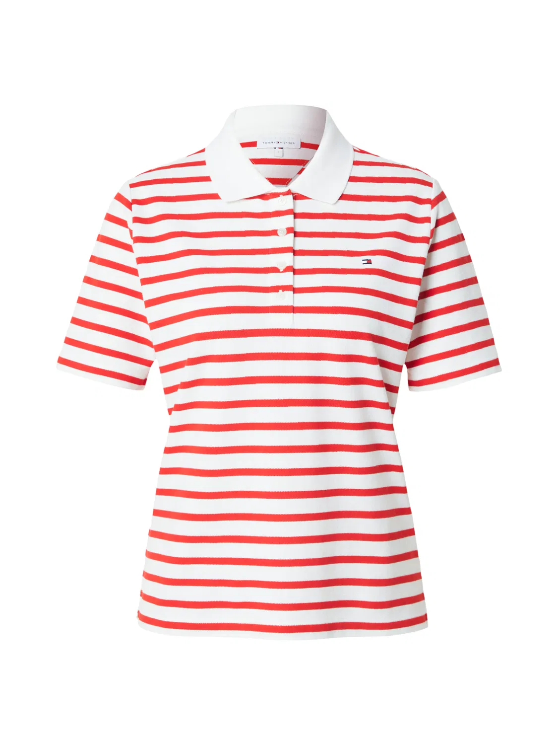 Рубашка Tommy Hilfiger 1985 Regular Fit вишнево-красного цвета