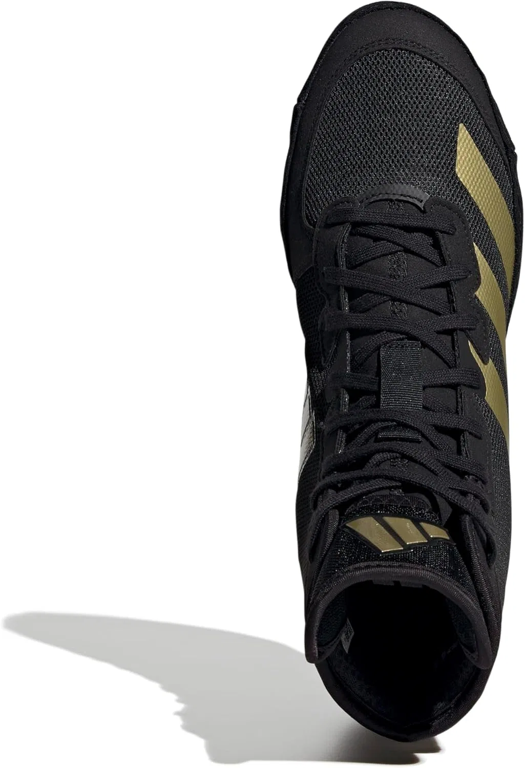 Мужские кроссовки Adidas, Core Black Gold Metallic Footwear White Ie3207 — фото 3