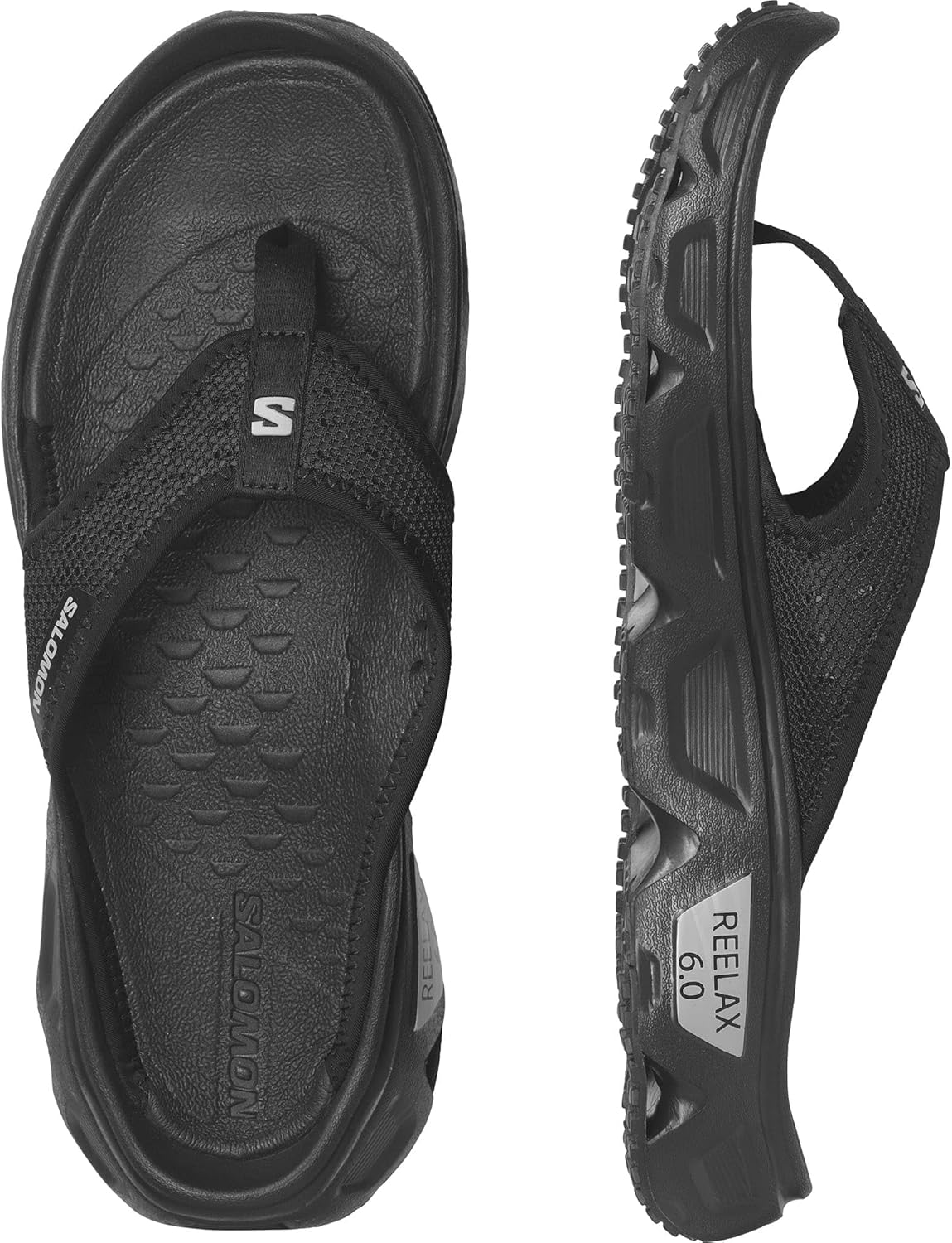 Мужские лоферы для ходьбы Salomon, Black Black Alloy — фото 3