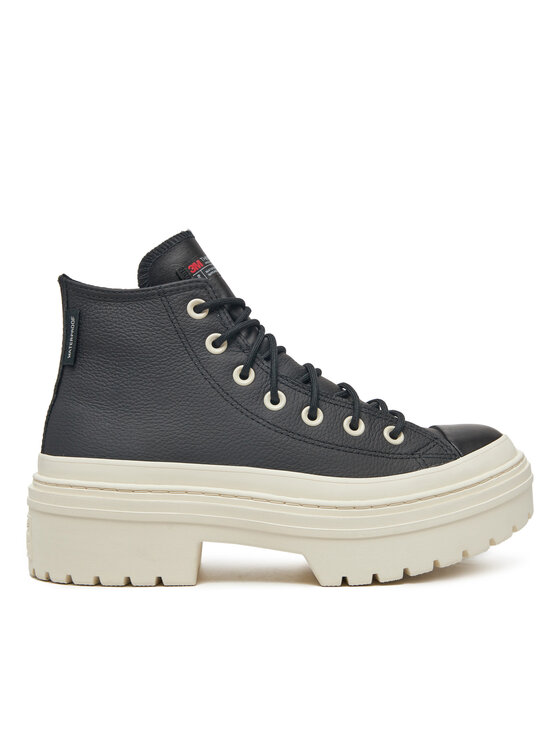 Тканевые кроссовки Chuck Taylor All Star Lugged Heel Platform Waterproof A12328C 001 Converse, черный