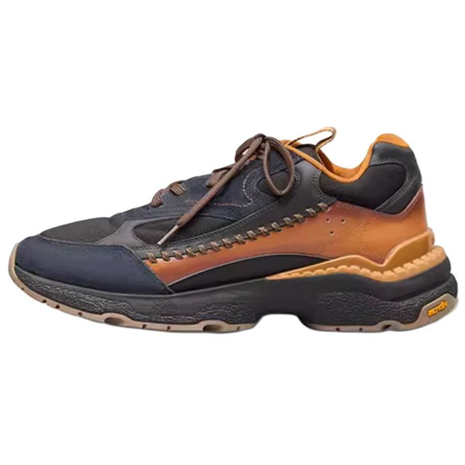

BERLUTI Кроссовки Skyrunning Low-Top Casual, мужские, цвет Meteorite Brown