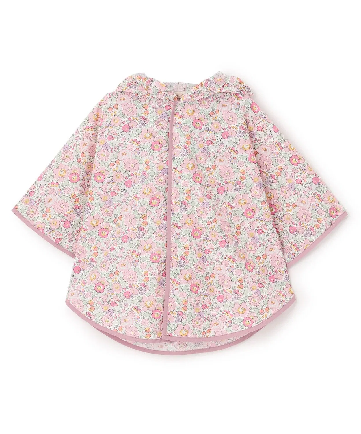 Дождевик-пончо Liberty Fabrics Betsy розовый