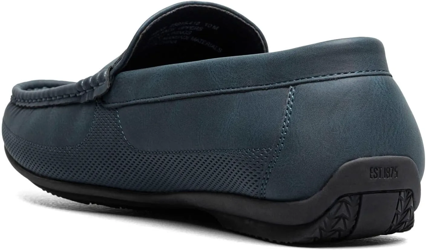 Лоферы Stacy Adams Mens Corvell Slip on Driver Loafer, темно-синий — фото 3