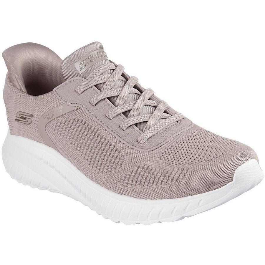 Кроссовки Skechers Bobs Squad Chaos - C, фиолетовые, женские — фото 3