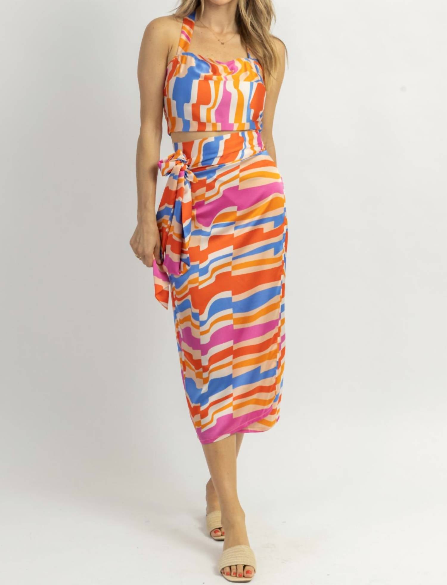 

Юбка Creamsicle Satin в разноцветном цвете DRESS FORUM