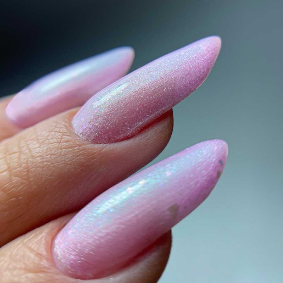 MollyLac Mermaid Whispers Possess Hybrid Nail Polish 10g № 595 — фото 4