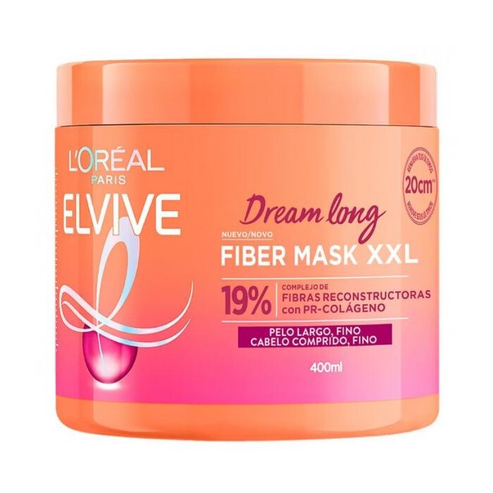 

Маска для волос Fiber Mask XXL Mascarilla Capilar L'Oréal París, 1 unidad