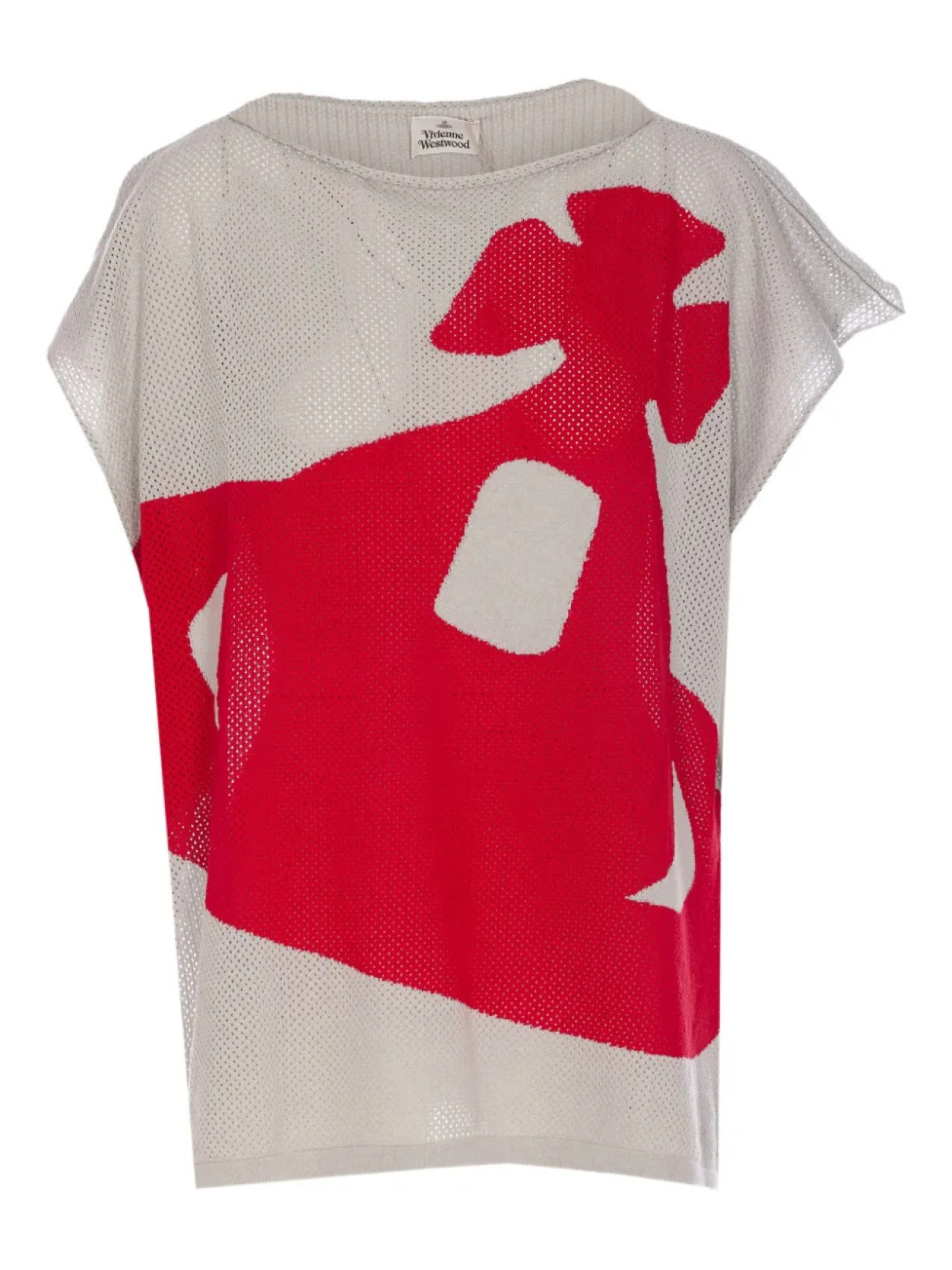 

Футболка с мотивом сферы Vivienne Westwood, серый