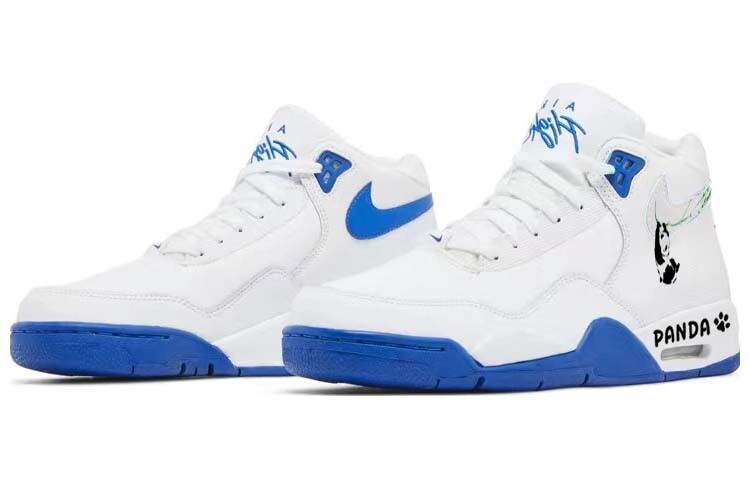 Мужские баскетбольные кроссовки Nike Flight Legacy Vintage, White — фото 3