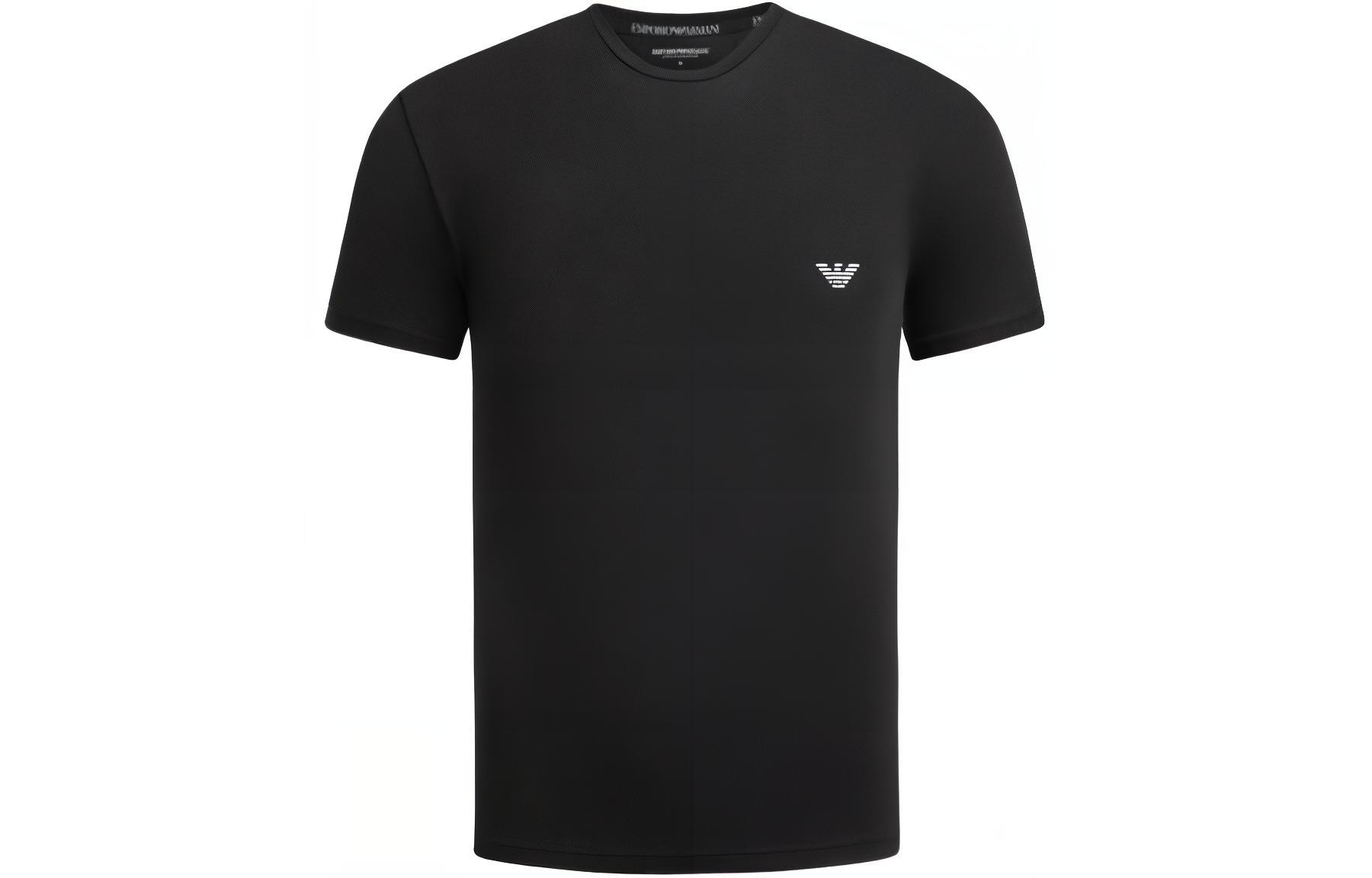 

Футболка мужская черная EMPORIO ARMANI SS24