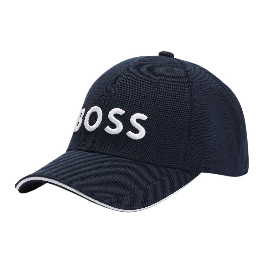 

Полиэстер, Эластан Бейсболка Мужская Тёмно-синяя HUGO BOSS
