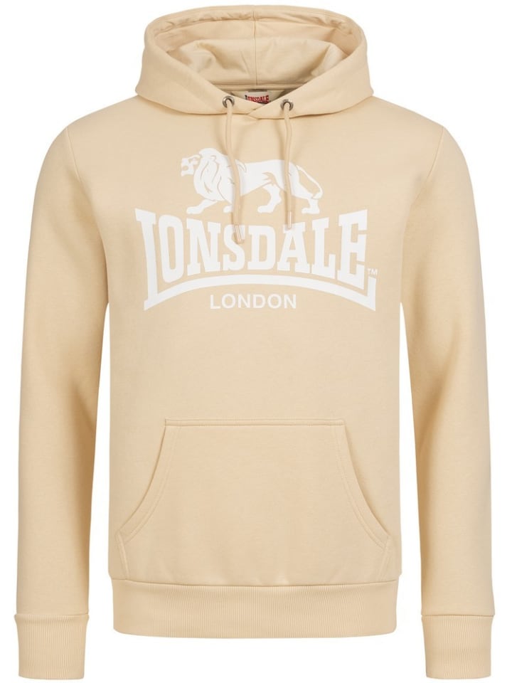 

Толстовка Lonsdale Hoodie, бежевый