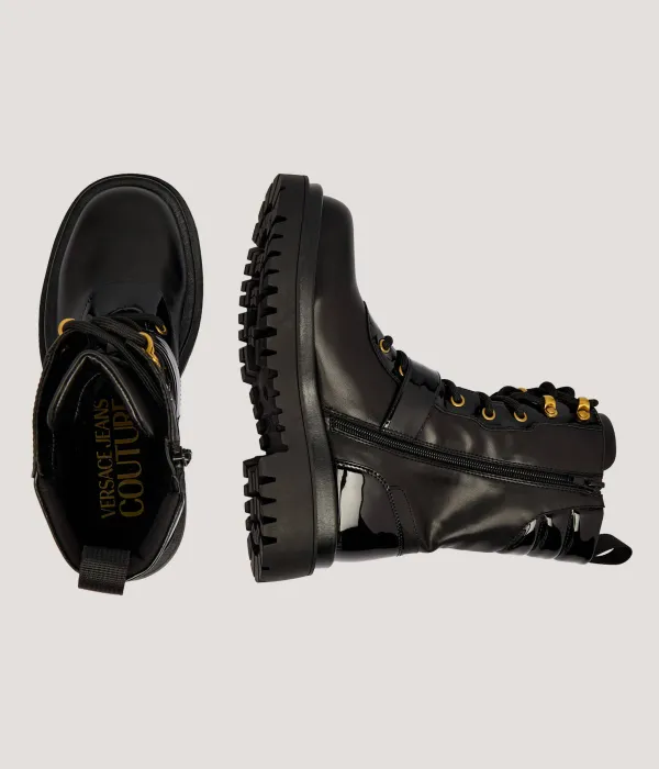 Ботильоны Drew sole, дис. 51 Versace Jeans Couture, черный — фото 4